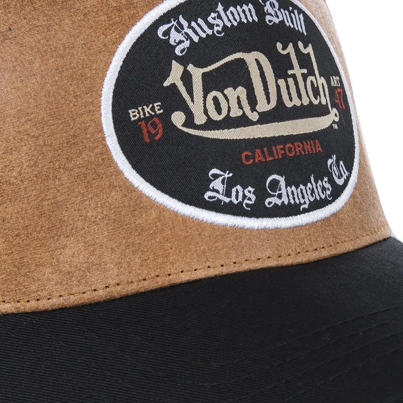 cap-zaoblena-brown-snapback-von-dutch