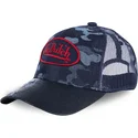 siltovka-zaoblena-modra-snapback-harry-von-dutch