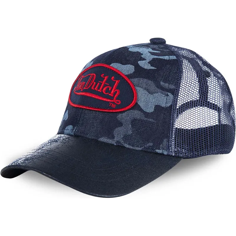 siltovka-zaoblena-modra-snapback-harry-von-dutch