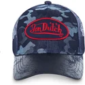 von-dutch-harry-trucker-cap-camo-blau