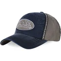 von-dutch-curved-brim-ilan01-navy-blue-and-grey-adjustable-cap