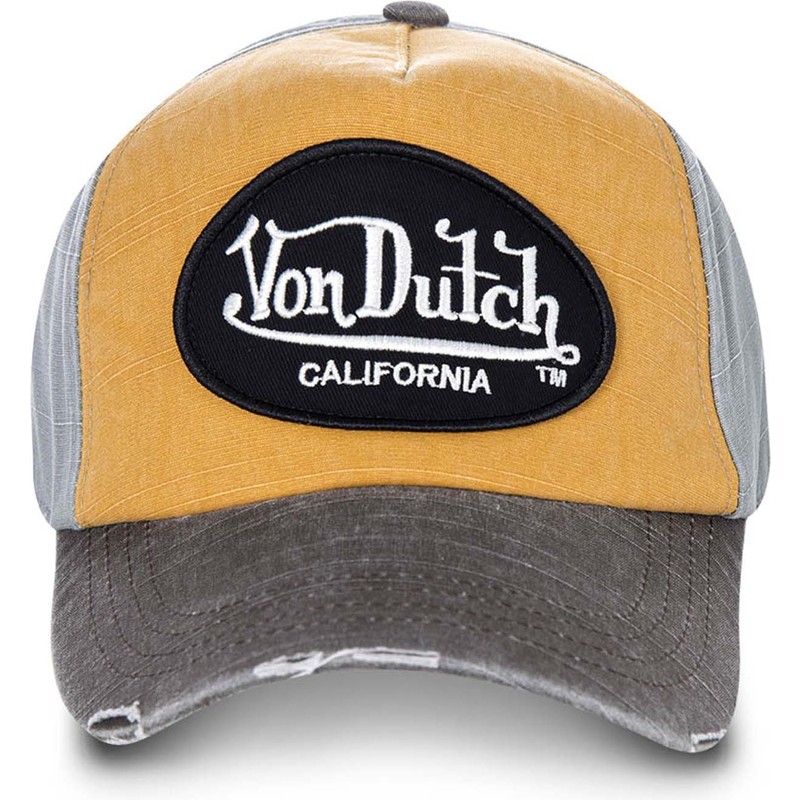 von-dutch-curved-brim-jackgog-yellow-and-grey-adjustable-cap