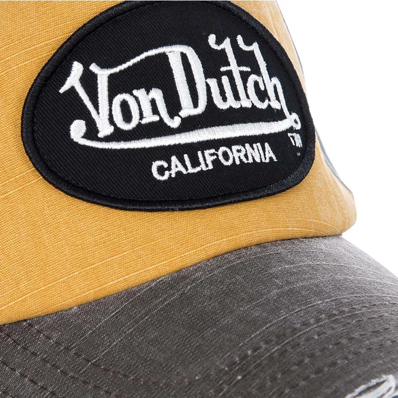 cap-zaoblena-yellow-adjustable-strap-von-dutch cap-zaoblena-yellow-adjustable-strap-von-dutch