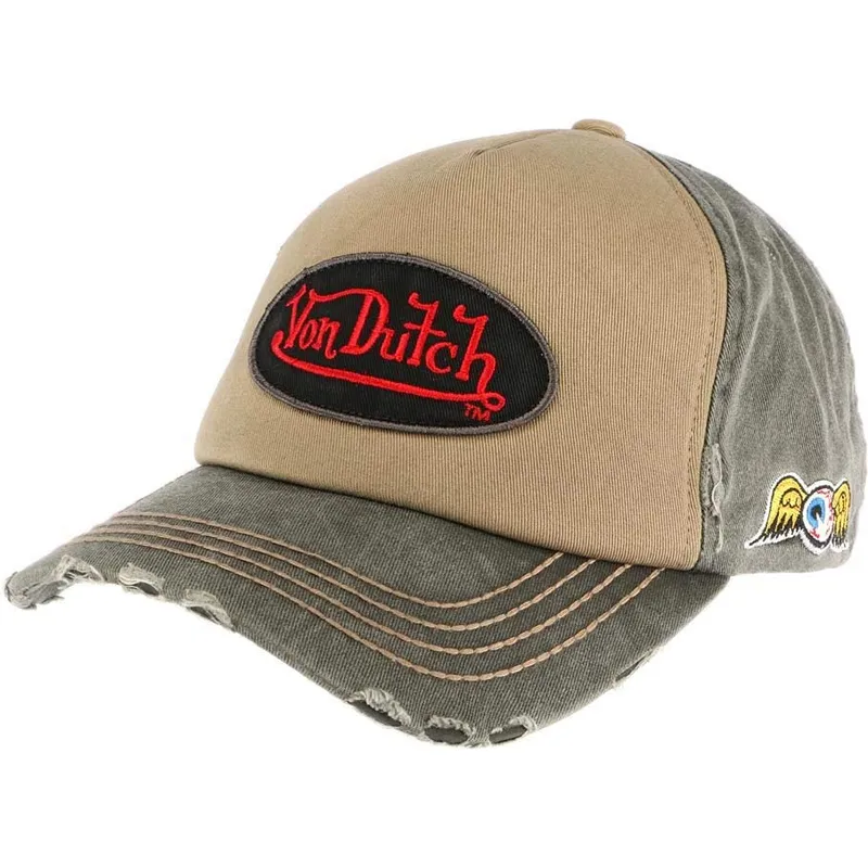 siltovka-zaoblena-hneda-snapback-ajustable-lars02-von-dutch