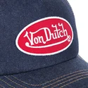 siltovka-zaoblena-tmavomodra-snapback-logjb-von-dutch