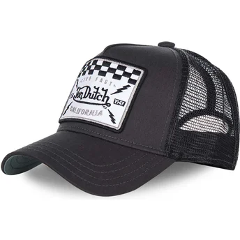 Cap zaoblená black snapback Von Dutch