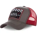 siltovka-zaoblena-hneda-snapback-square17-von-dutch