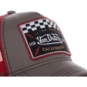 siltovka-zaoblena-hneda-snapback-square17-von-dutch