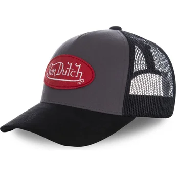 siltovka-zaoblena-cierna-snapback-suede2-von-dutch