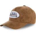 siltovka-zaoblena-hneda-nastavitelny-suede5-von-dutch