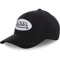 siltovka-zaoblena-cierna-nastavitelny-suede7-von-dutch