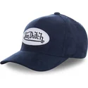 siltovka-zaoblena-tmavomodra-nastavitelny-suede8-von-dutch
