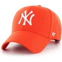 siltovka-zaoblena-oranzova-nastavitelny-brillante-new-york-yankees-mlb-47-brand