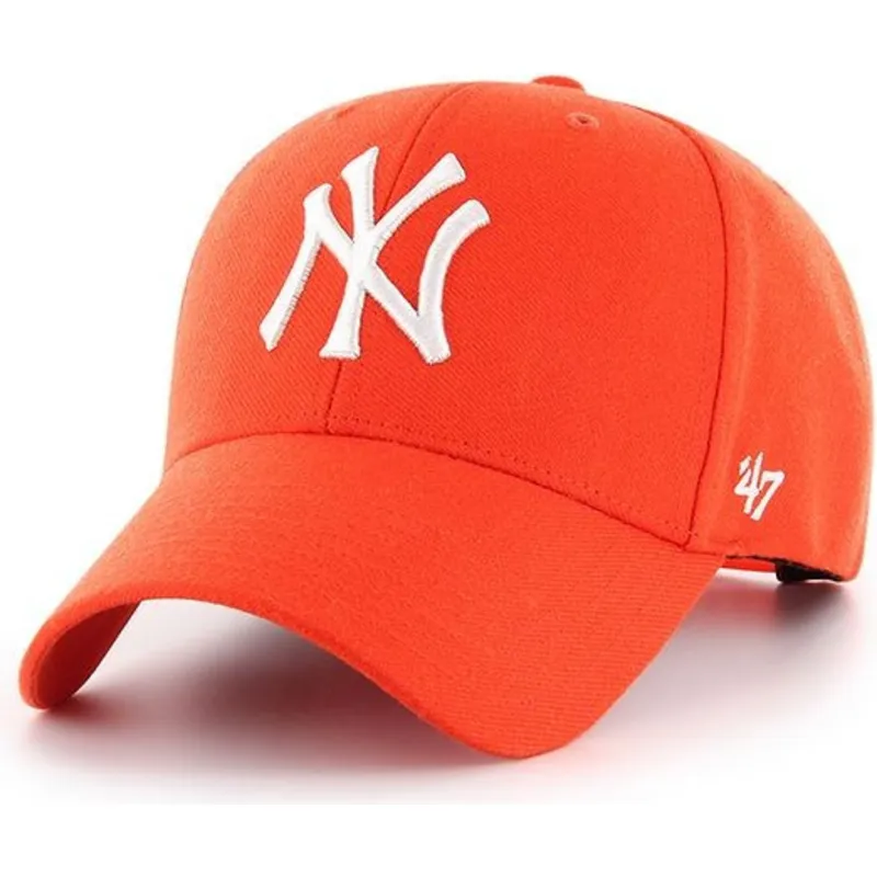 siltovka-zaoblena-oranzova-nastavitelny-brillante-new-york-yankees-mlb-47-brand