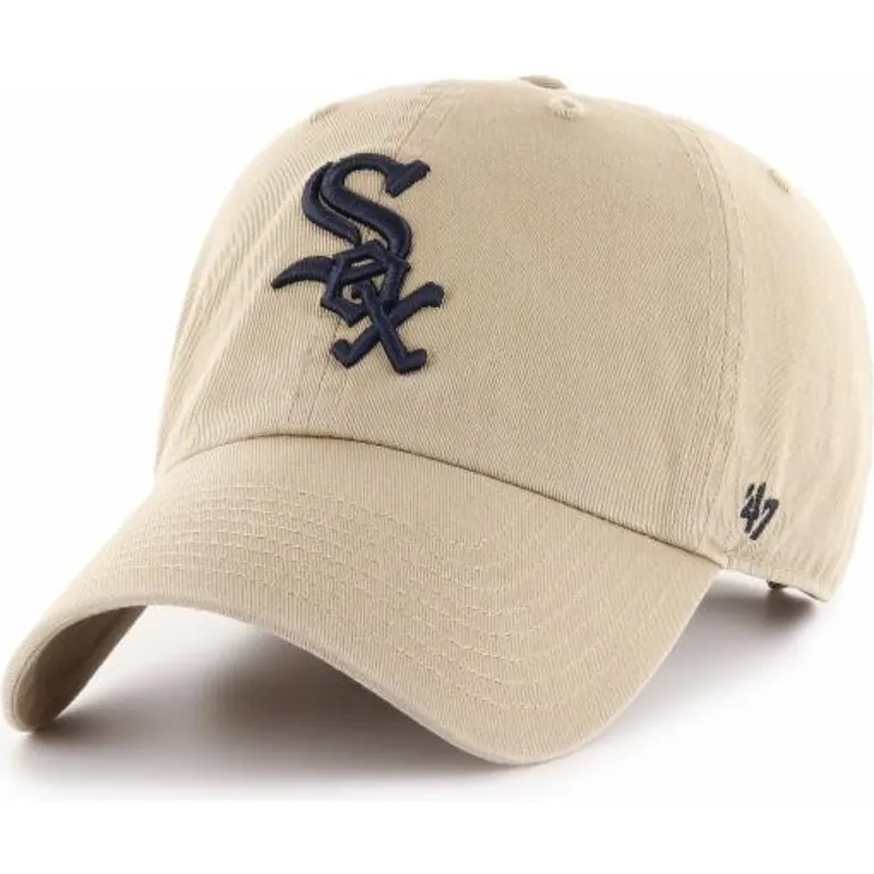siltovka-zaoblena-bezova-nastavitelny-chicago-white-sox-mlb-47-brand