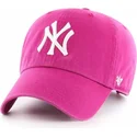 siltovka-zaoblena-ruzova-nastavitelny-orquidea-new-york-yankees-mlb-47-brand