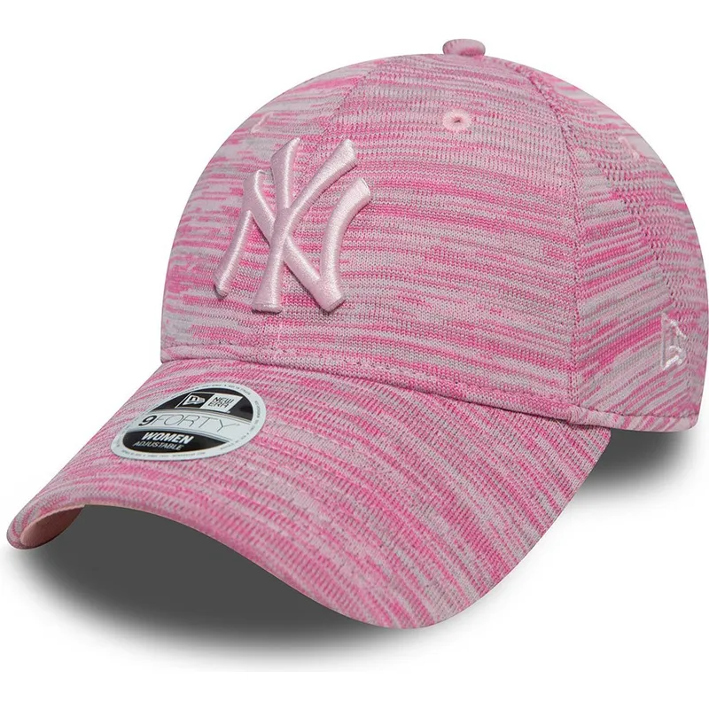 siltovka-zaoblena-ruzova-nastavitelny-9forty-new-york-yankees-mlb-new-era