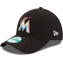 cap-zaoblena-black-adjustable-strap-9forty-the-league-miami-marlins-mlb-new-era