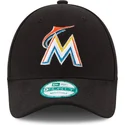 cap-zaoblena-black-adjustable-strap-9forty-the-league-miami-marlins-mlb-new-era