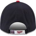 new-era-curved-brim-9forty-the-league-minnesota-twins-mlb-navy-blue-adjustable-cap