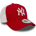 cap-zaoblena-red-snapback-clean-a-frame-2-new-york-yankees-mlb-new-era
