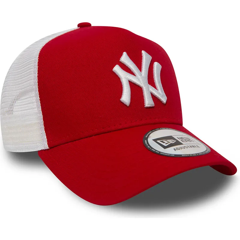 cap-zaoblena-red-snapback-clean-a-frame-2-new-york-yankees-mlb-new-era