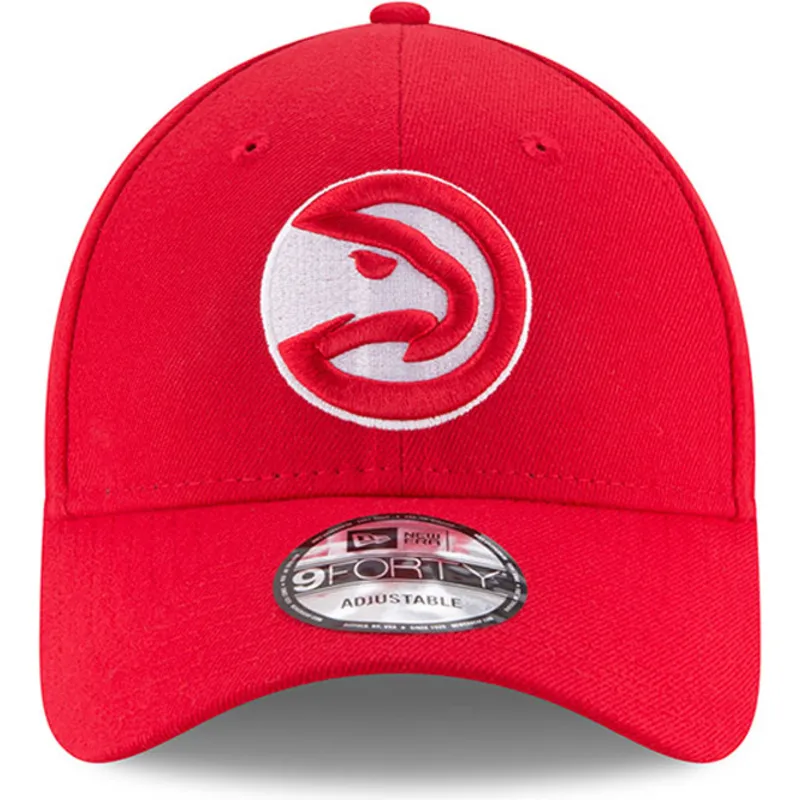 siltovka-zaoblena-cervena-nastavitelny-9forty-the-league-atlanta-hawks-nba-new-era