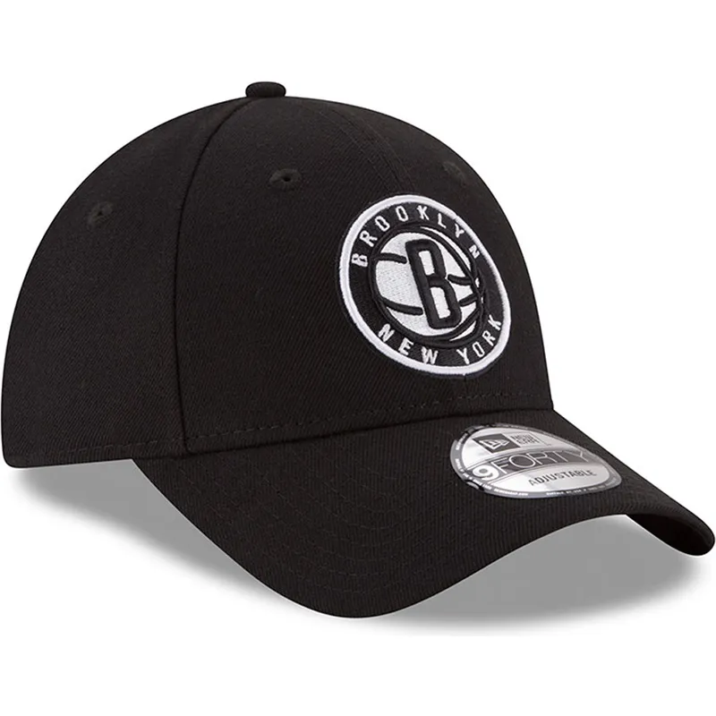 siltovka-zaoblena-cierna-nastavitelny-9forty-the-league-brooklyn-nets-nba-new-era