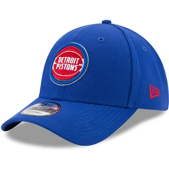 Šiltovky zaoblená modrá nastaviteľný pásik 9FORTY The League Detroit Pistons NBA New Era