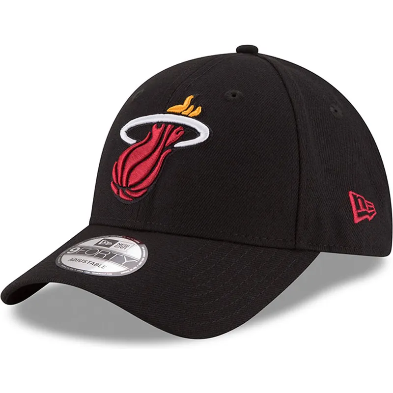 siltovka-zaoblena-cierna-nastavitelny-9forty-the-league-miami-heat-nba-new-era