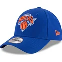 cap-zaoblena-blue-adjustable-strap-9forty-the-league-new-york-knicks-nba-new-era