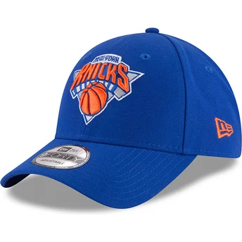 Cap zaoblená blue adjustable strap 9FORTY The League New York Knicks NBA New Era