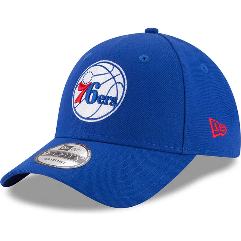 cap-zaoblena-blue-adjustable-strap-9forty-the-league-philadelphia-76ers-nba-new-era cap-zaoblena-blue-adjustable-strap-9forty-the-league-philadelphia-76ers-nba-new-era