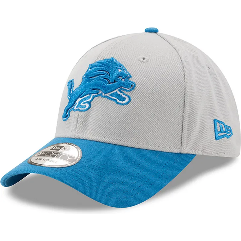 siltovka-zaoblena-siva-nastavitelny-9forty-the-league-detroit-lions-nfl-new-era