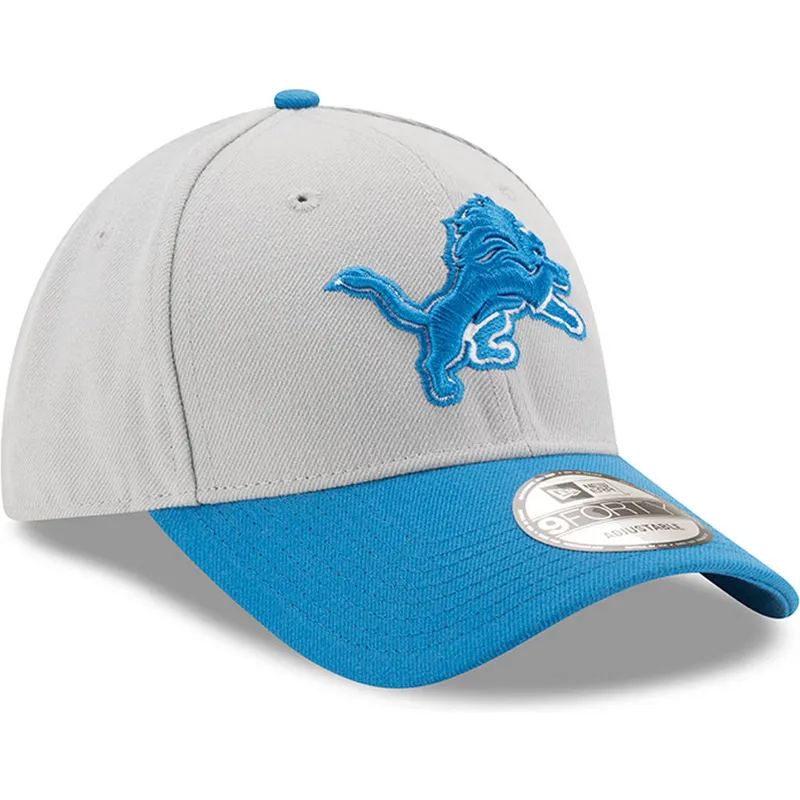 siltovka-zaoblena-siva-nastavitelny-9forty-the-league-detroit-lions-nfl-new-era