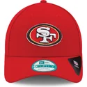 cap-zaoblena-red-adjustable-strap-9forty-the-league-san-francisco-49ers-nfl-new-era