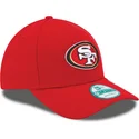 cap-zaoblena-red-adjustable-strap-9forty-the-league-san-francisco-49ers-nfl-new-era