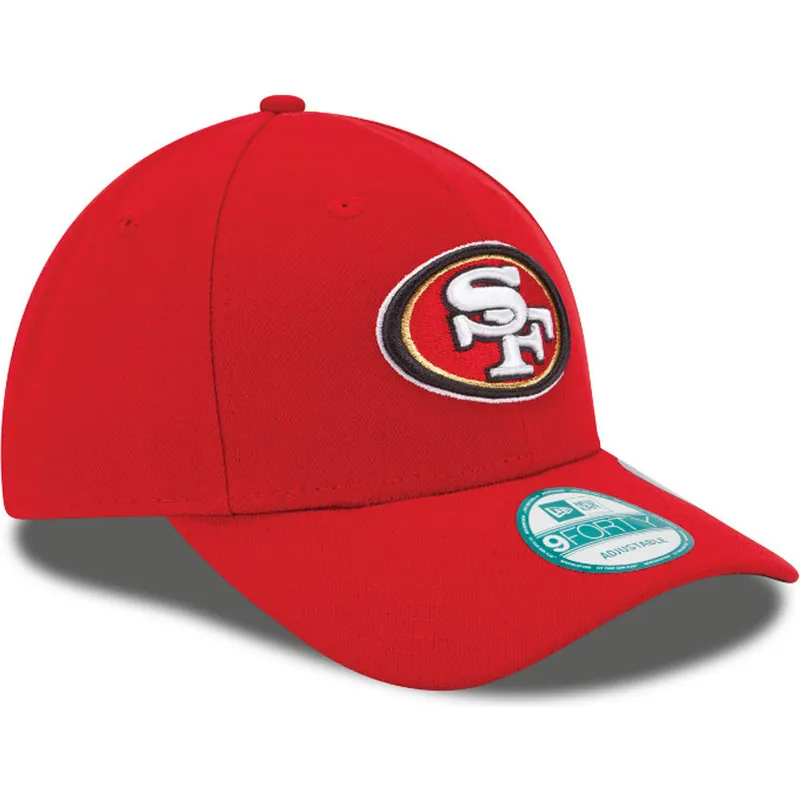 cap-zaoblena-red-adjustable-strap-9forty-the-league-san-francisco-49ers-nfl-new-era