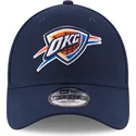cap-zaoblena-navy-blue-adjustable-strap-9forty-the-league-oklahoma-city-thunder-nba-new-era