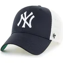 siltovka-zaoblena-cierna-snapback-pre-deti-new-york-yankees-mlb-47-brand