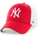 siltovka-zaoblena-cervena-snapback-pre-deti-new-york-yankees-mlb-47-brand