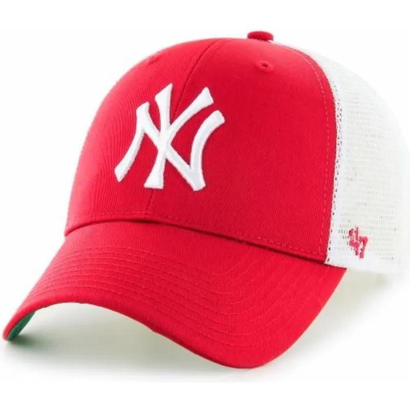 siltovka-zaoblena-cervena-snapback-pre-deti-new-york-yankees-mlb-47-brand
