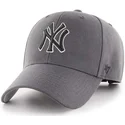 siltovka-zaoblena-siva-nastavitelny-new-york-yankees-mlb-47-brand