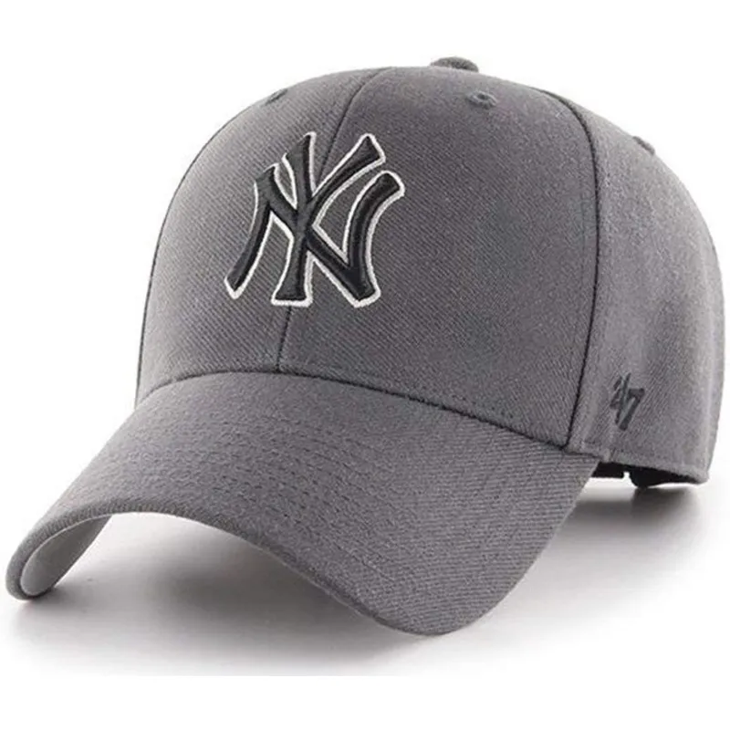 siltovka-zaoblena-siva-nastavitelny-new-york-yankees-mlb-47-brand