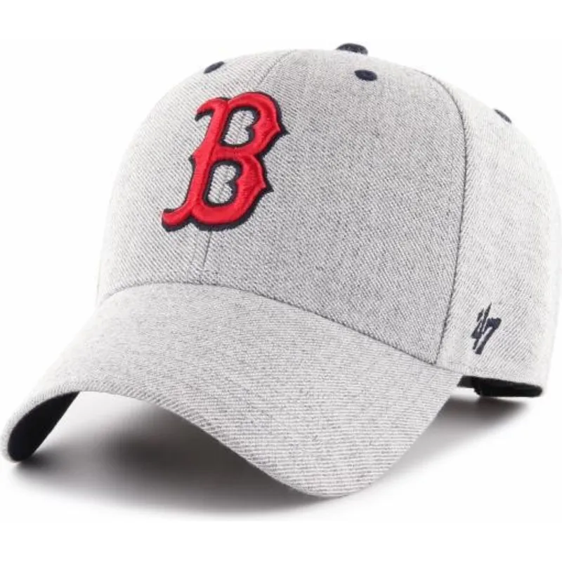 siltovka-zaoblena-siva-nastavitelny-boston-red-sox-mlb-47-brand