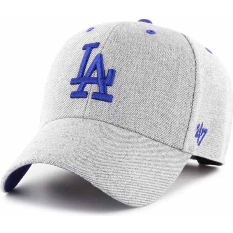 siltovka-zaoblena-siva-nastavitelny-los-angeles-dodgers-mlb-47-brand