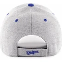 47-brand-los-angeles-dodgers-mlb-mvp-storm-cloud-verstellbare-graue-kappe-mit-gebogenem-schirm