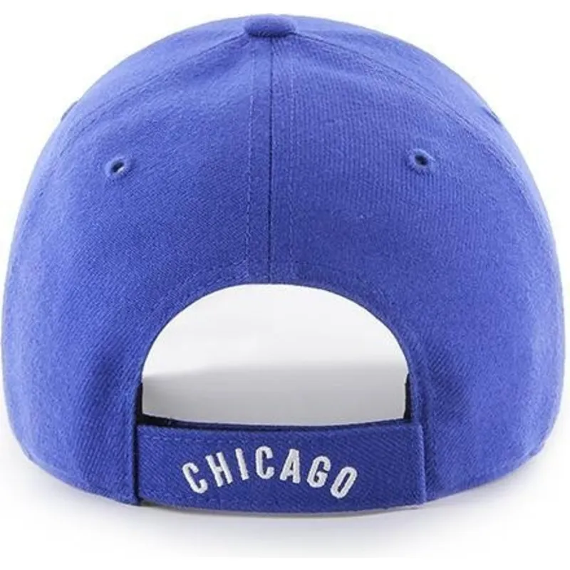 cap-zaoblena-blue-adjustable-strap-clasico-chicago-cubs-mlb-47-brand cap-zaoblena-blue-adjustable-strap-clasico-chicago-cubs-mlb-47-brand