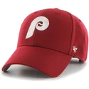 siltovka-zaoblena-cervena-nastavitelny-clasico-philadelphia-phillies-mlb-47-brand