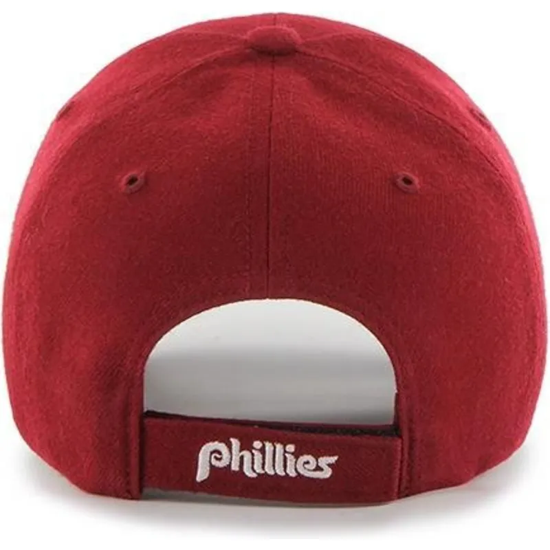 siltovka-zaoblena-cervena-nastavitelny-clasico-philadelphia-phillies-mlb-47-brand